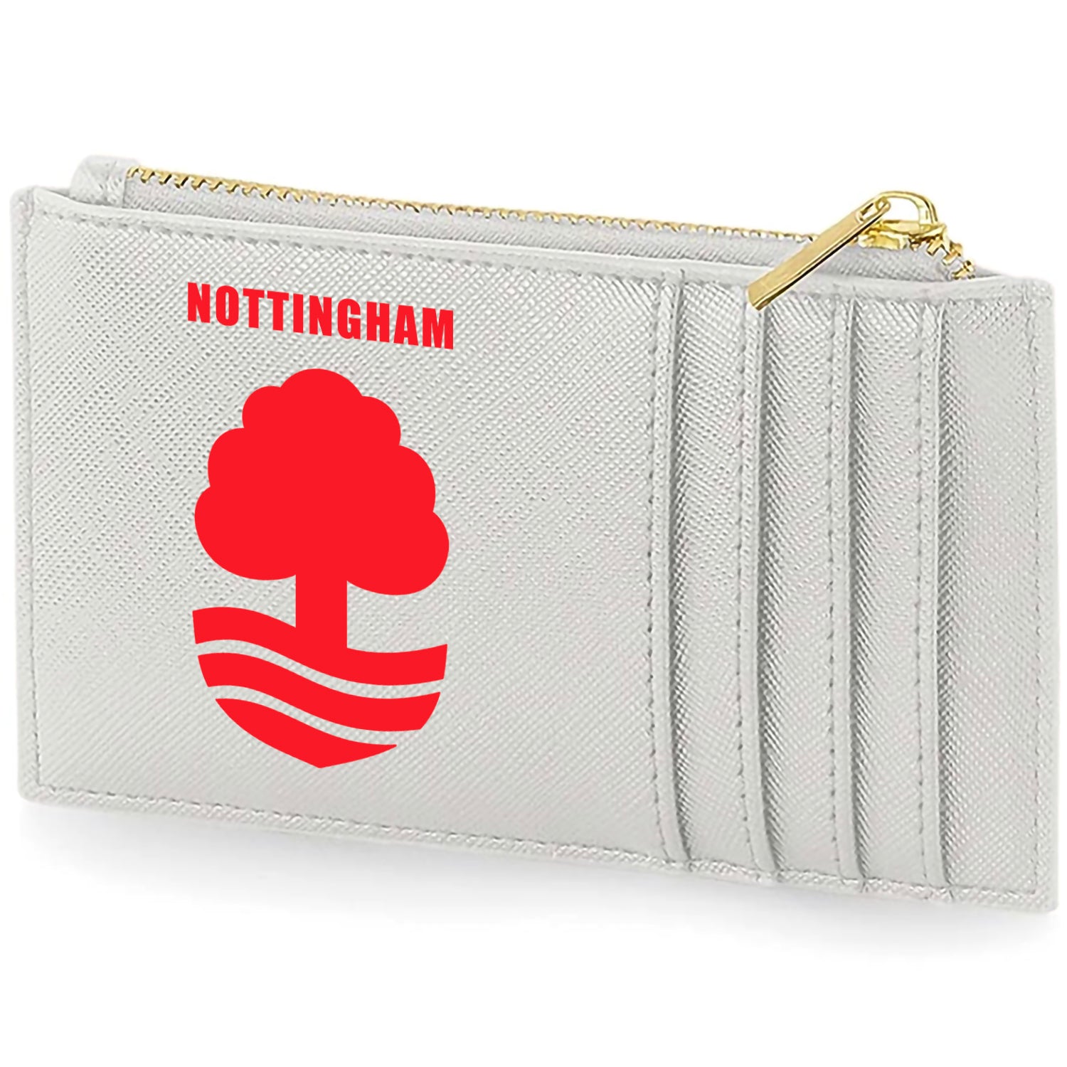 Nottingham Red Crest Card Holder
