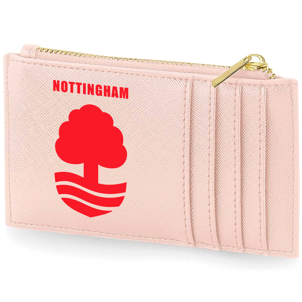Nottingham Red Crest Card Holder