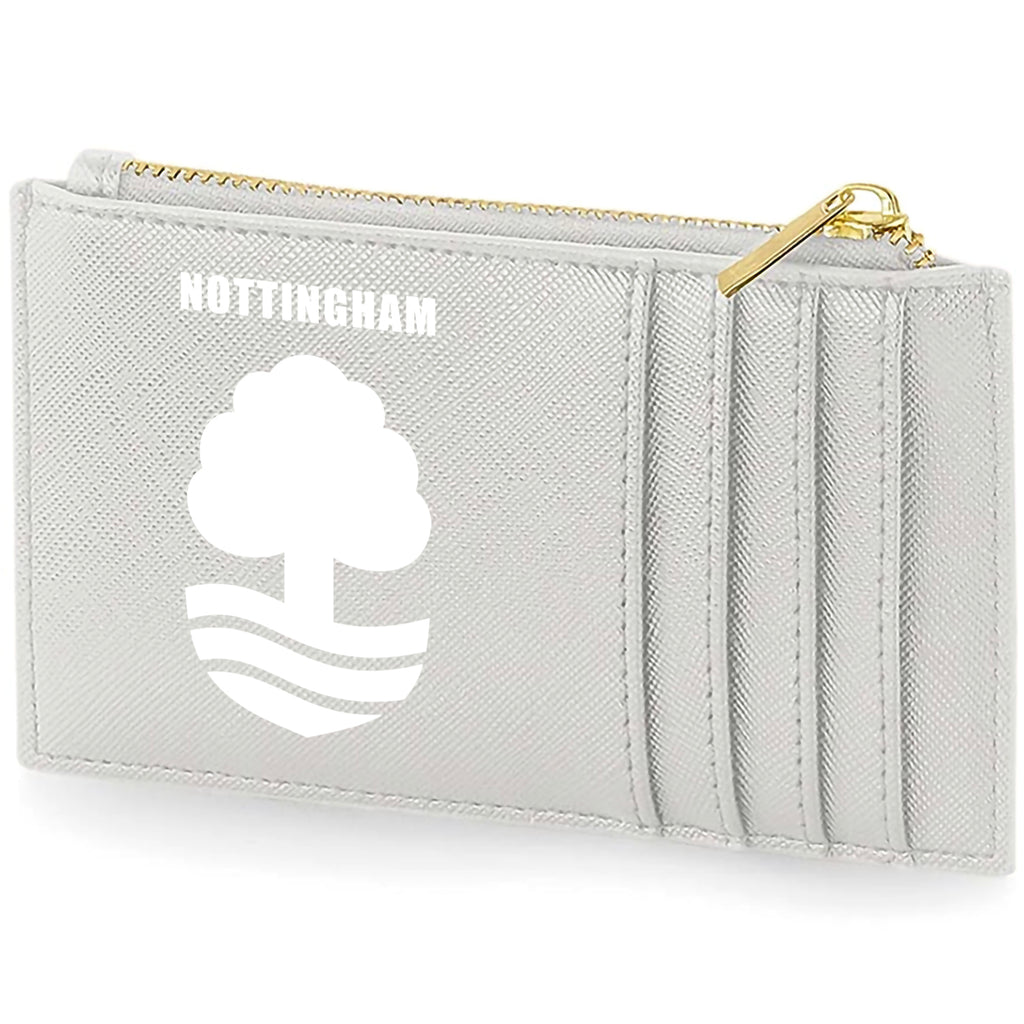 Nottingham White Crest Card Holder