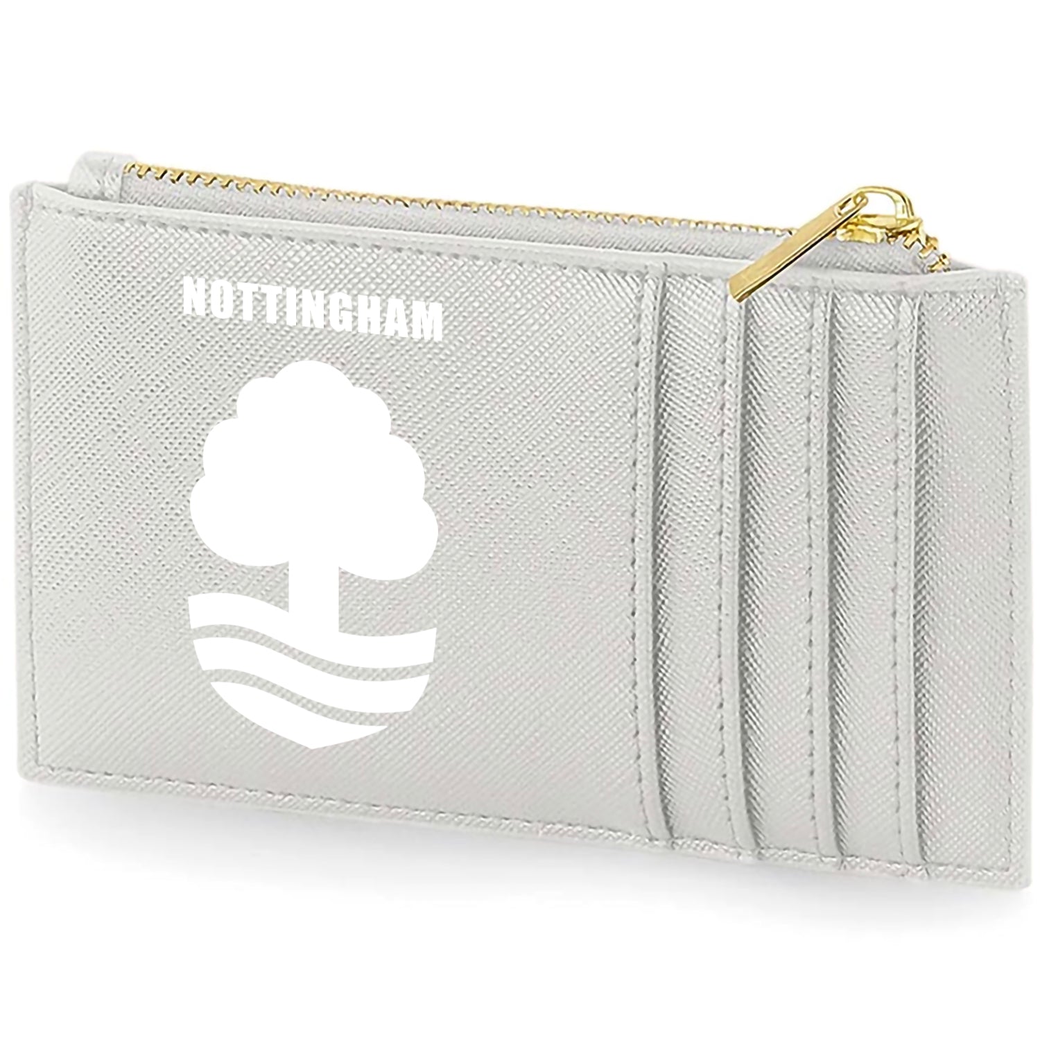 Nottingham White Crest Card Holder