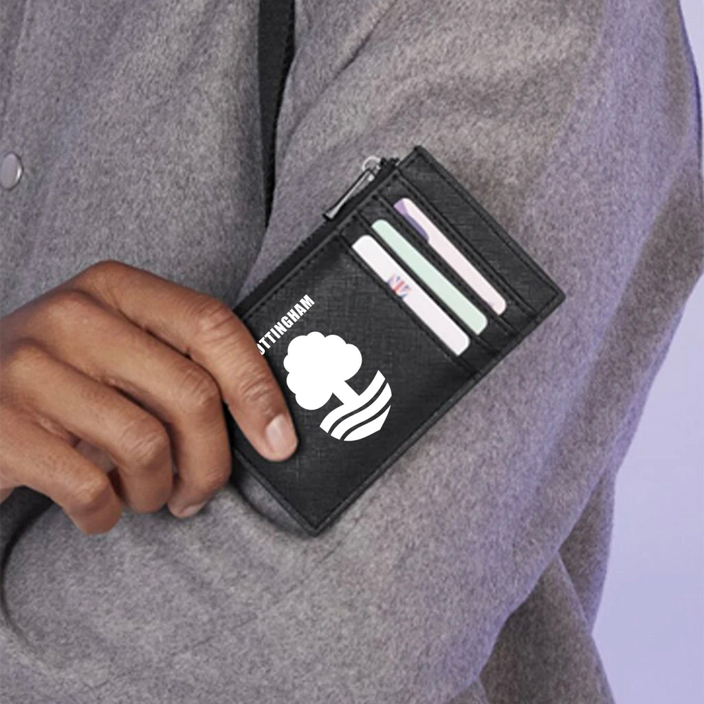 Nottingham White Crest Card Holder