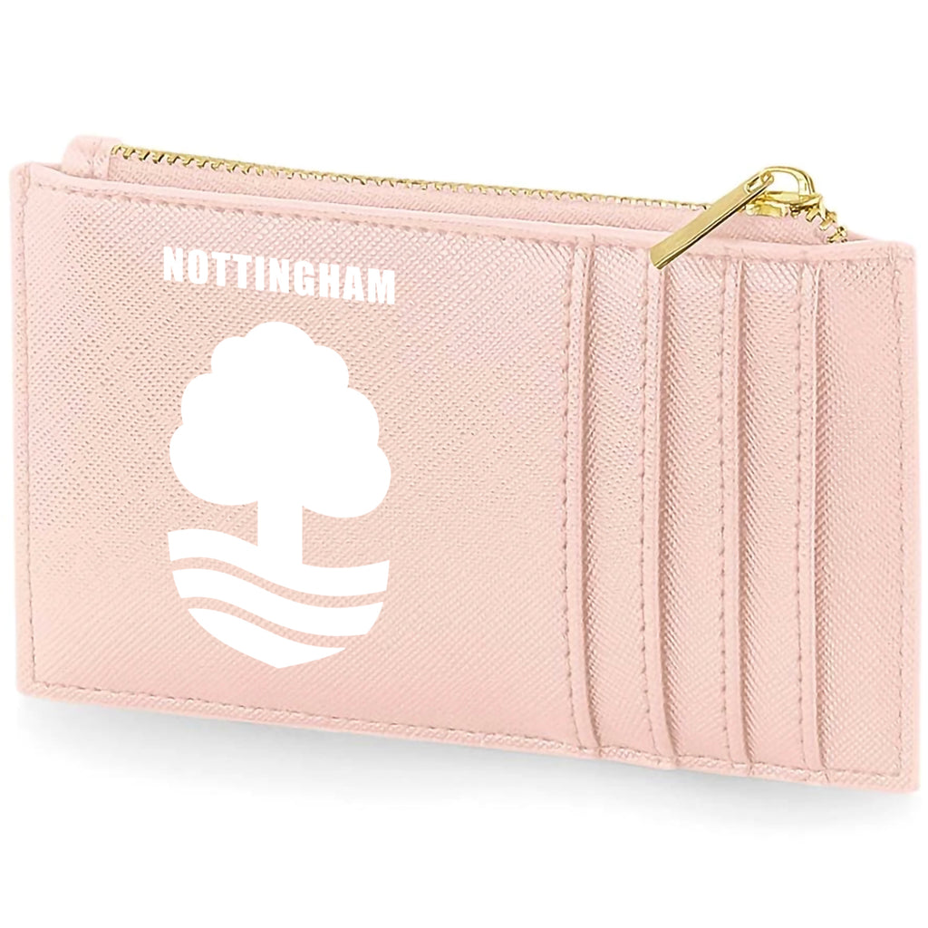 Nottingham White Crest Card Holder