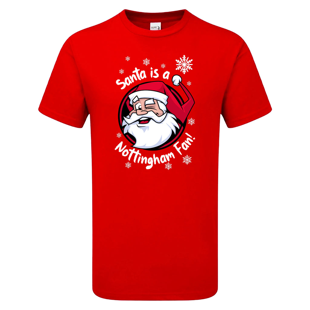 Santa Is A Nottingham Fan! Men's Tshirt