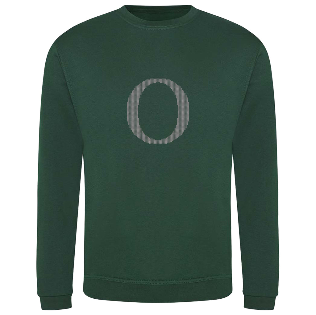Mrs Weasley's Bottle Green Children's Christmas Jumper Sweatshirt