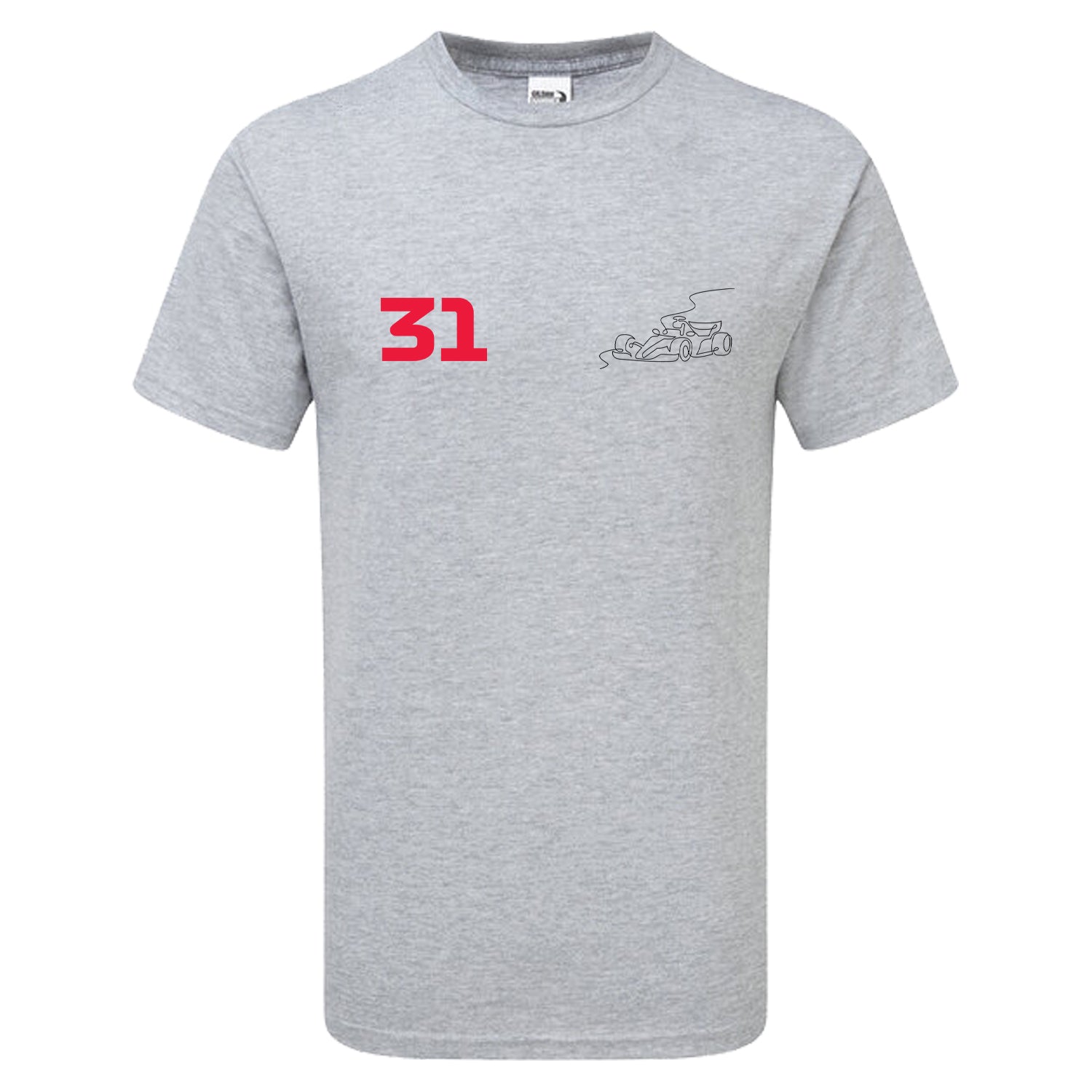 Race Car Driver 31 Pocket Abstract Children's Tshirt