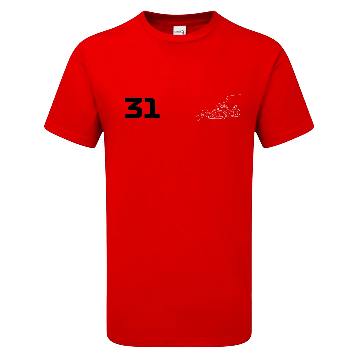 Race Car Driver 31 Pocket Abstract Children's Tshirt