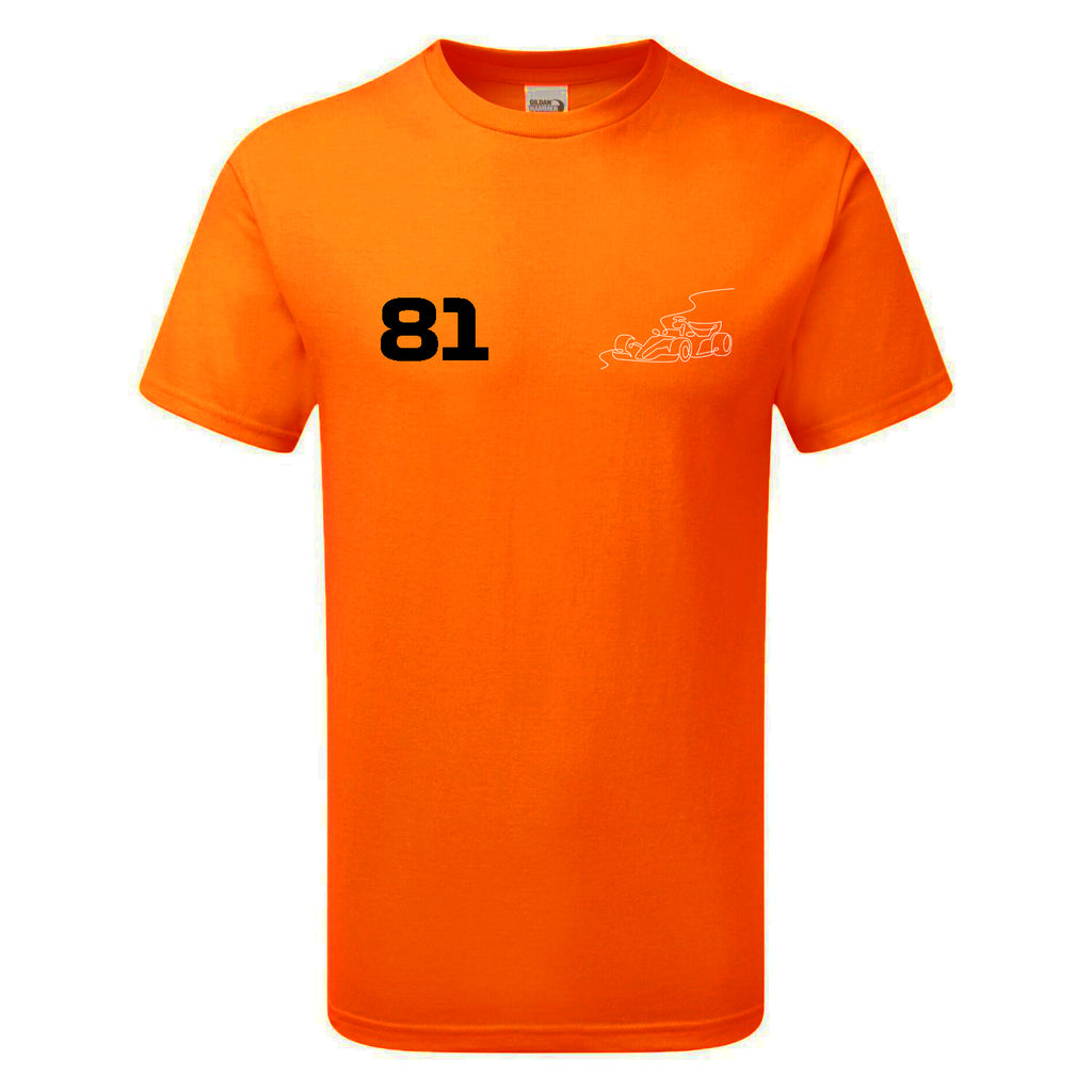 Race Car Driver 81 Pocket Abstract Children's Tshirt