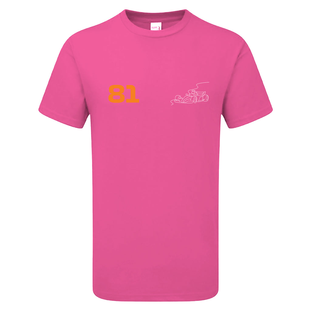 Race Car Driver 81 Pocket Abstract Children's Tshirt
