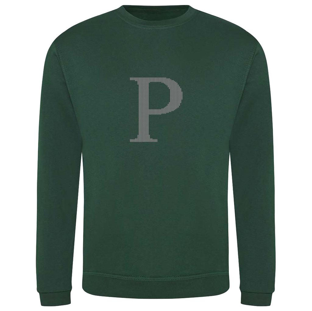 Mrs Weasley's Bottle Green Children's Christmas Jumper Sweatshirt