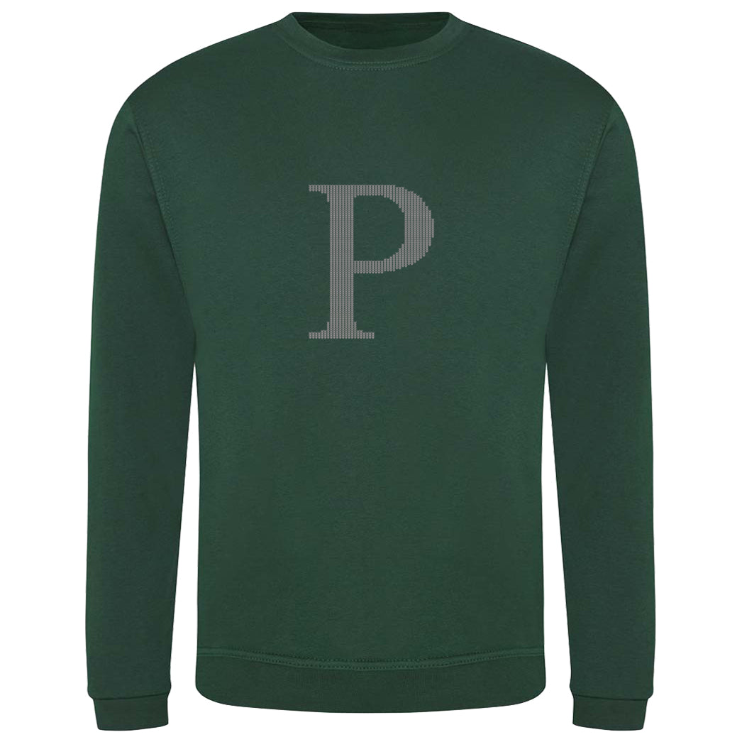 Mrs Weasley's Bottle Green Children's Christmas Jumper Sweatshirt