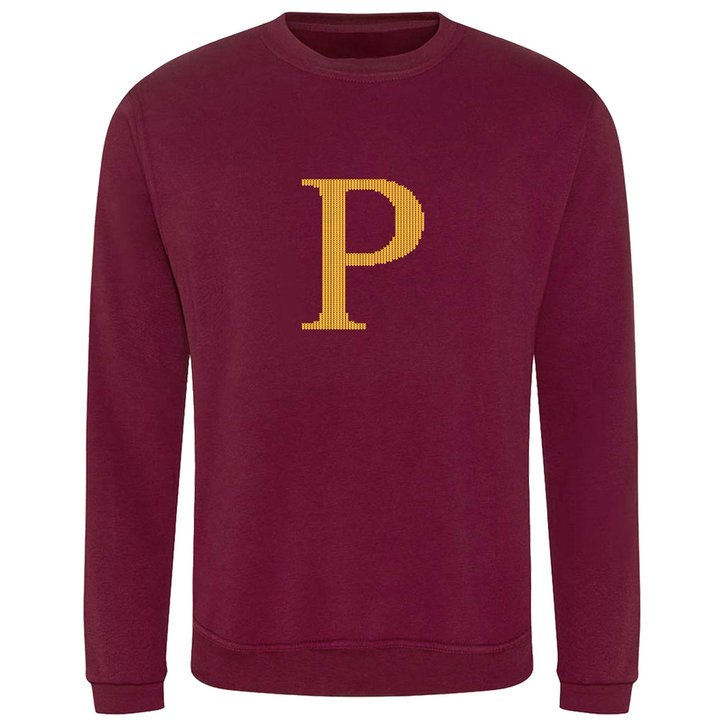 Mrs Weasley's Claret Adult's Christmas Jumper Sweatshirt