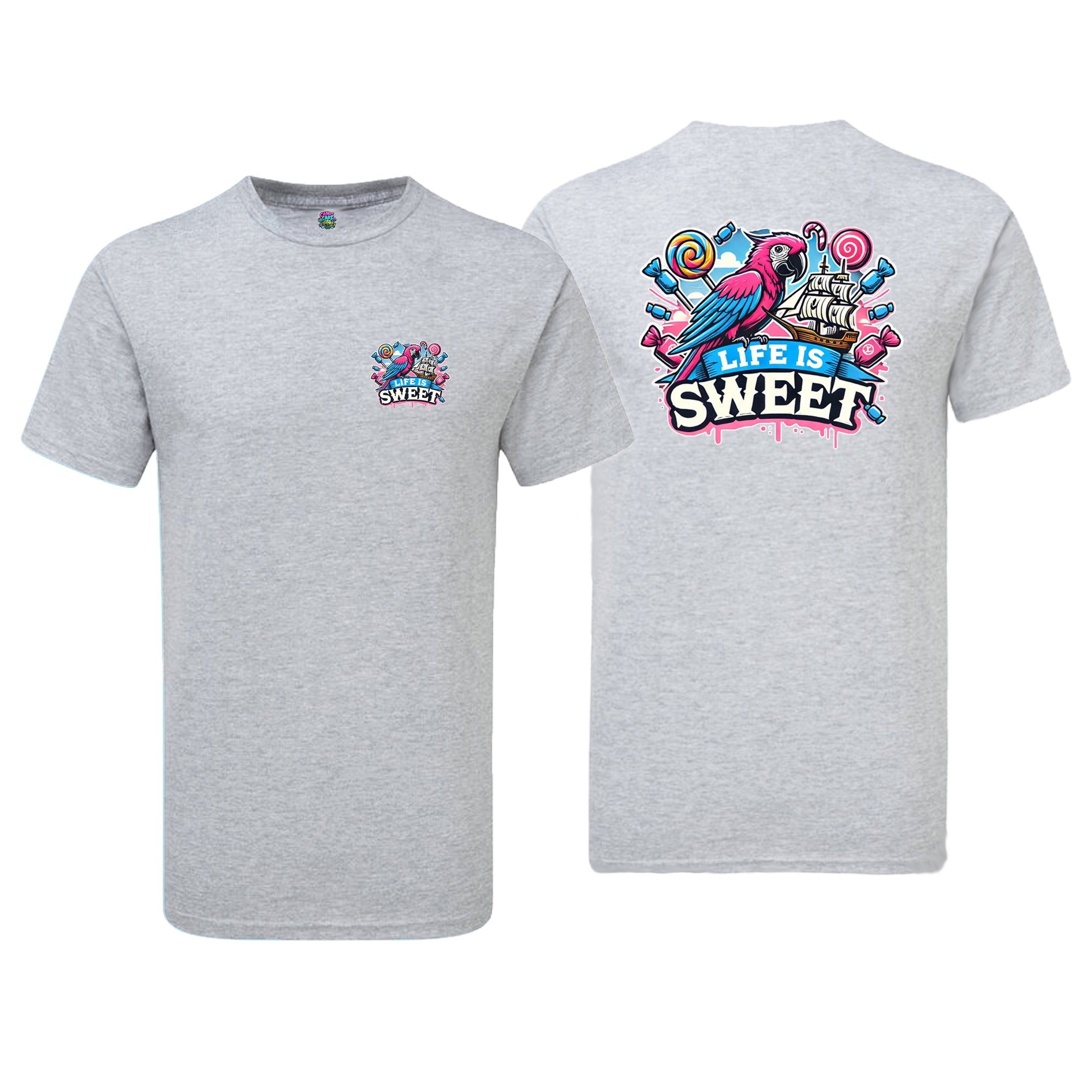Candy Cabs Life Is Sweet 'Parrot' Children's Tshirt
