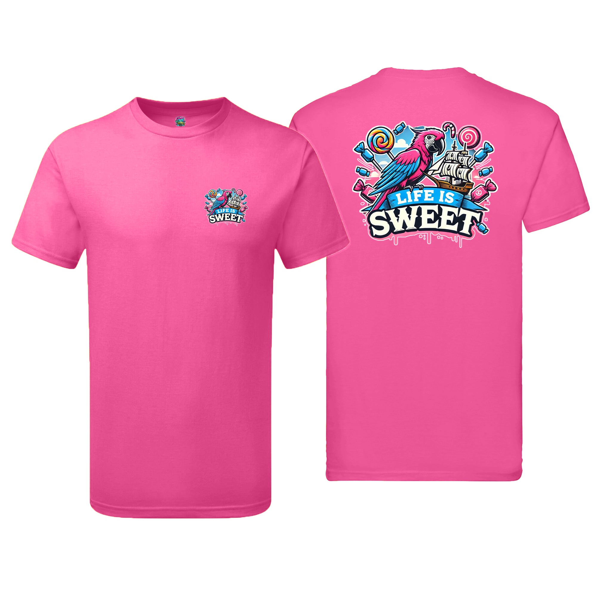 Candy Cabs Life Is Sweet 'Parrot' Children's Tshirt