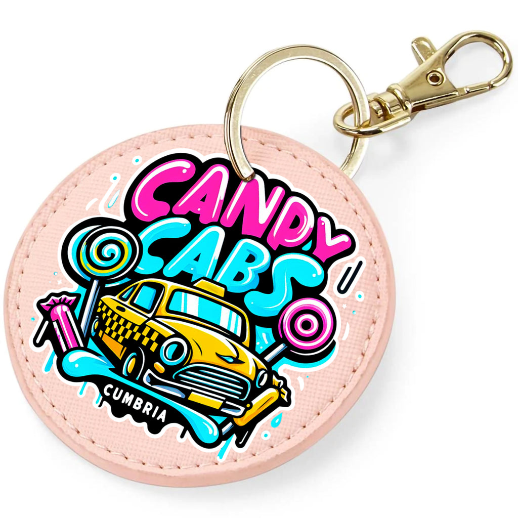 Candy Cabs Cumbria Keyring Bag Charm