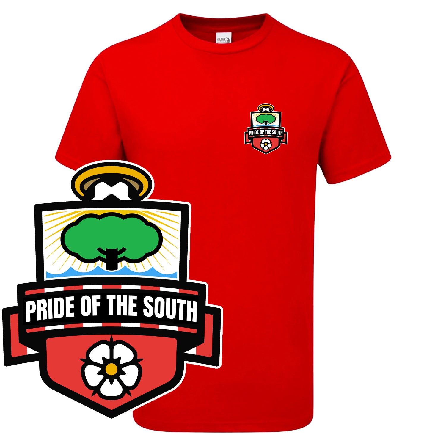 Pride Of The South Pocket Crest Children's Tshirt