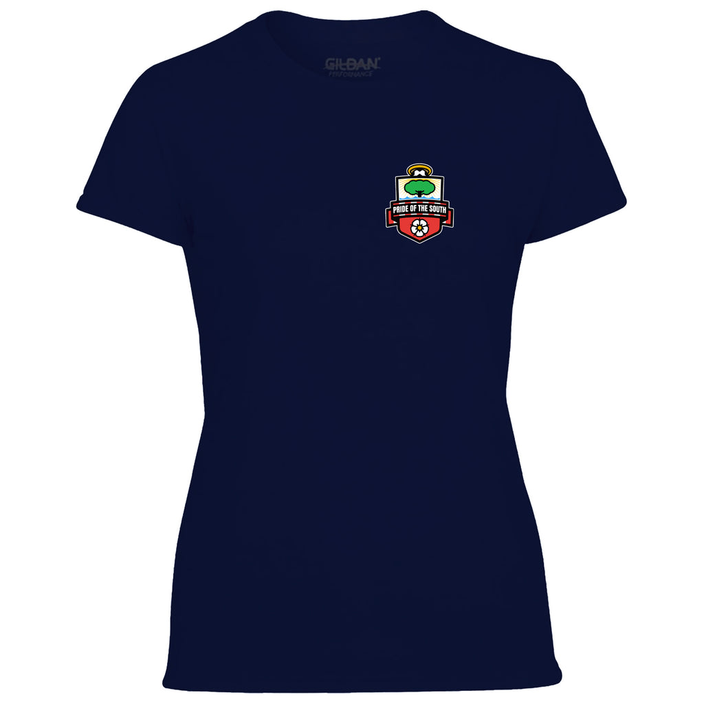 Pride Of The South Pocket Crest Women's Tshirt