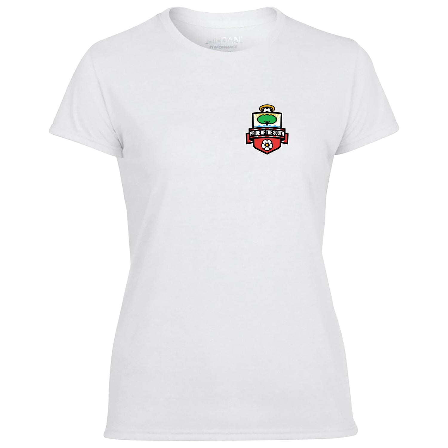 Pride Of The South Pocket Crest Women's Tshirt