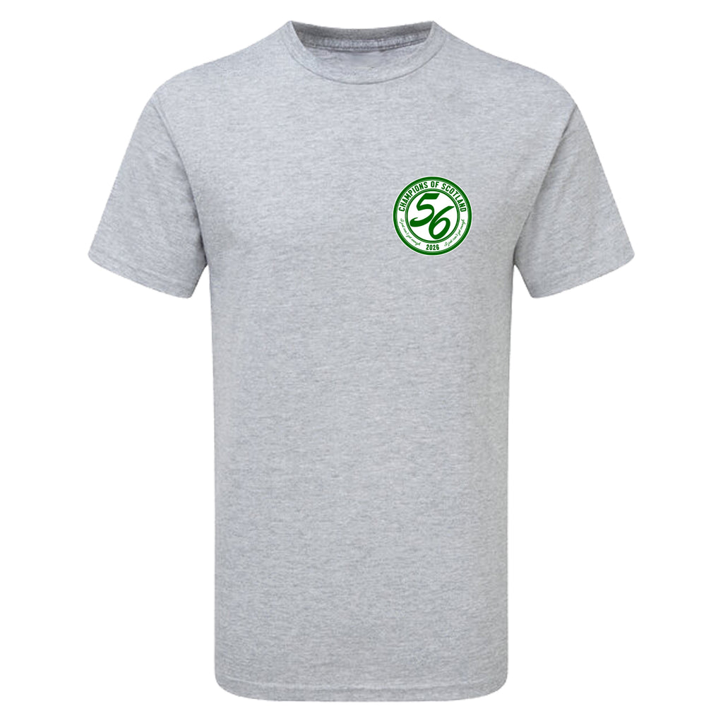 Celts Champions 56 Times Pocket Crest Men's Tshirt