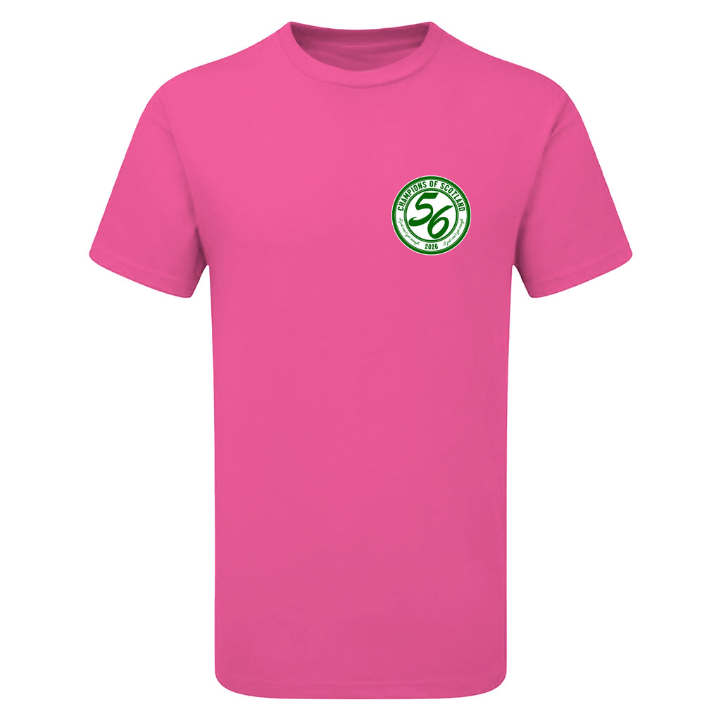 Celts Champions 56 Times Pocket Crest Children's Tshirt