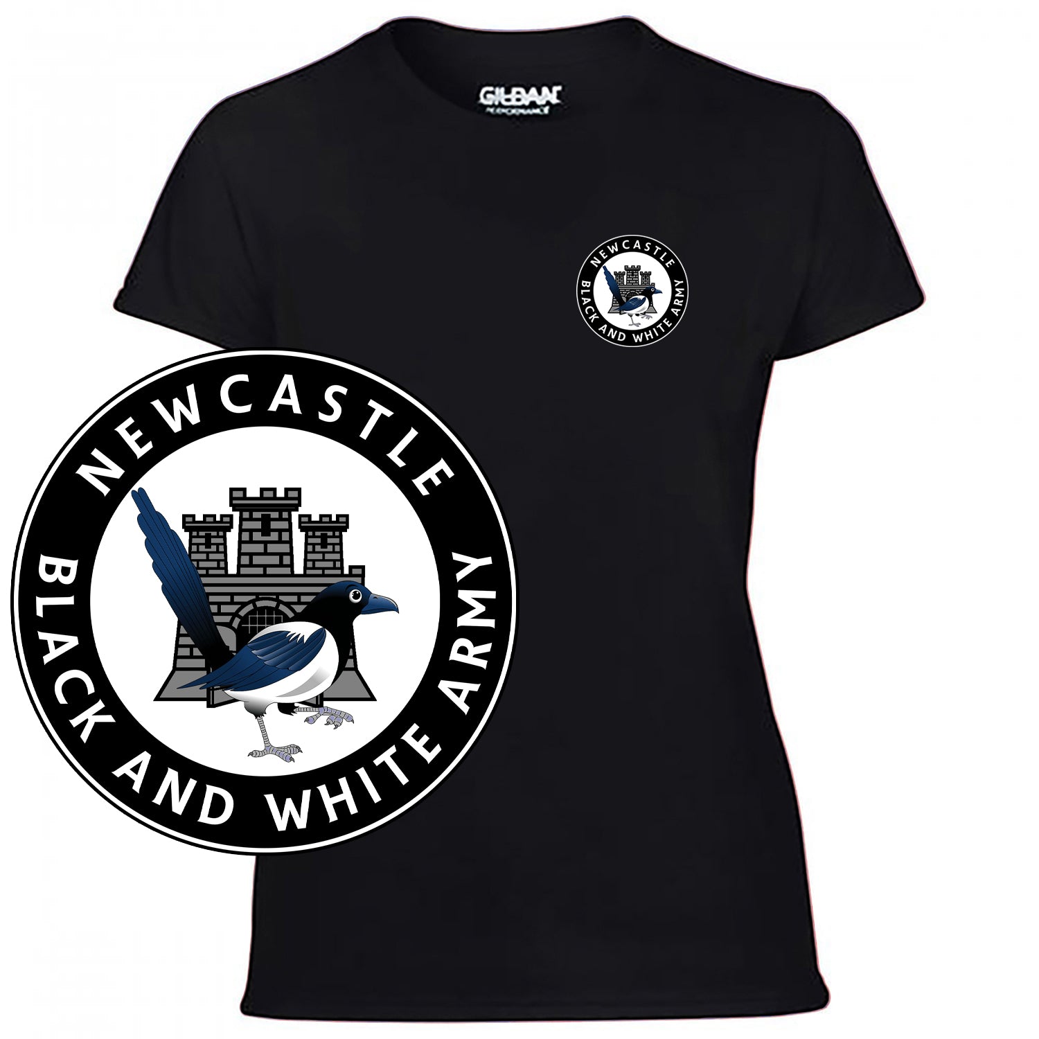 Newcastle Pocket Crest Women's Tshirt
