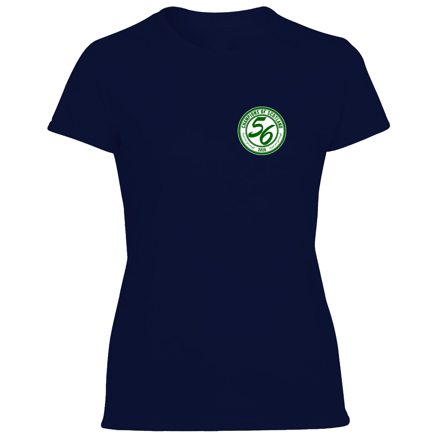 Celts Champions 56 Times Pocket Crest Women's Tshirt