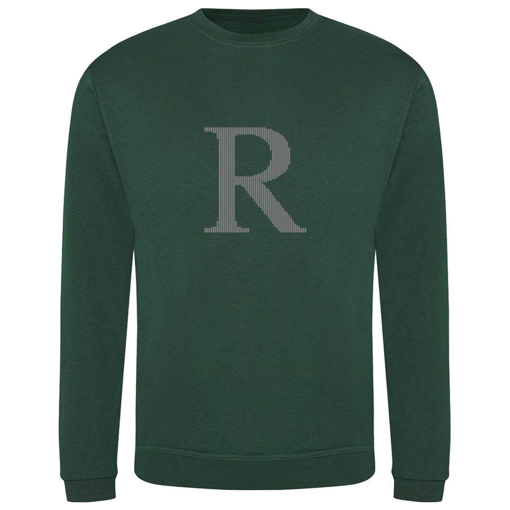Mrs Weasley's Bottle Green Children's Christmas Jumper Sweatshirt