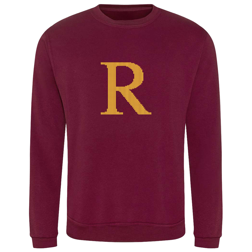 Mrs Weasley's Claret Adult's Christmas Jumper Sweatshirt