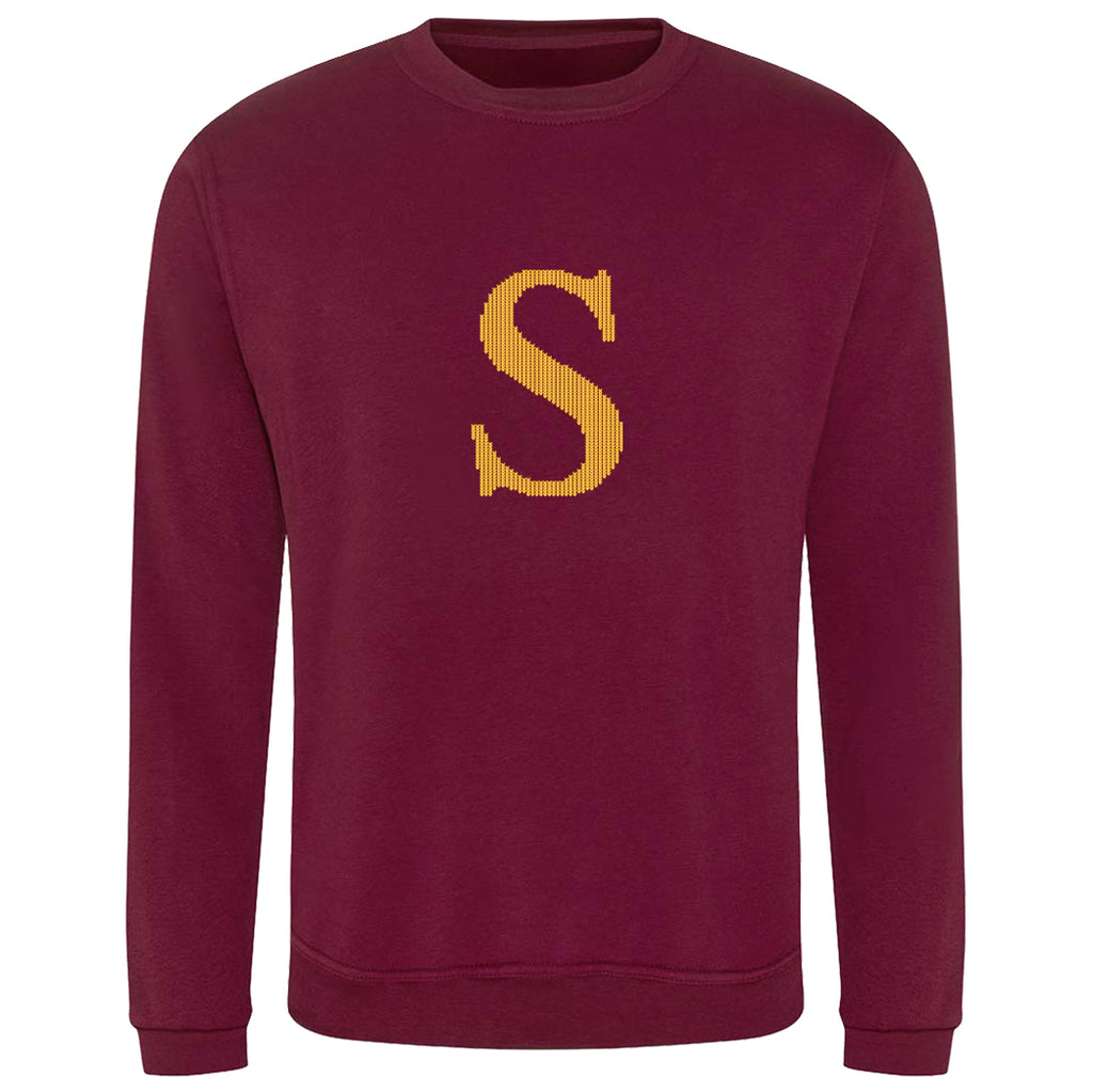 Mrs Weasley's Claret Adult's Christmas Jumper Sweatshirt