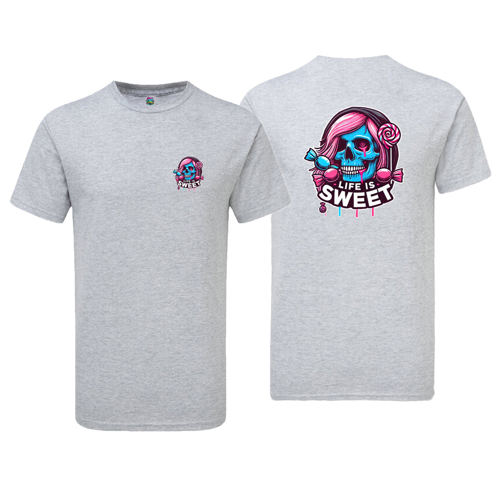 Candy Cabs Life Is Sweet 'Skull' (Long Hair) Children's Tshirt