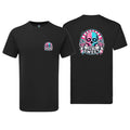 Candy Cabs Life Is Sweet 'Skull' (Stripes) Men's Tshirt