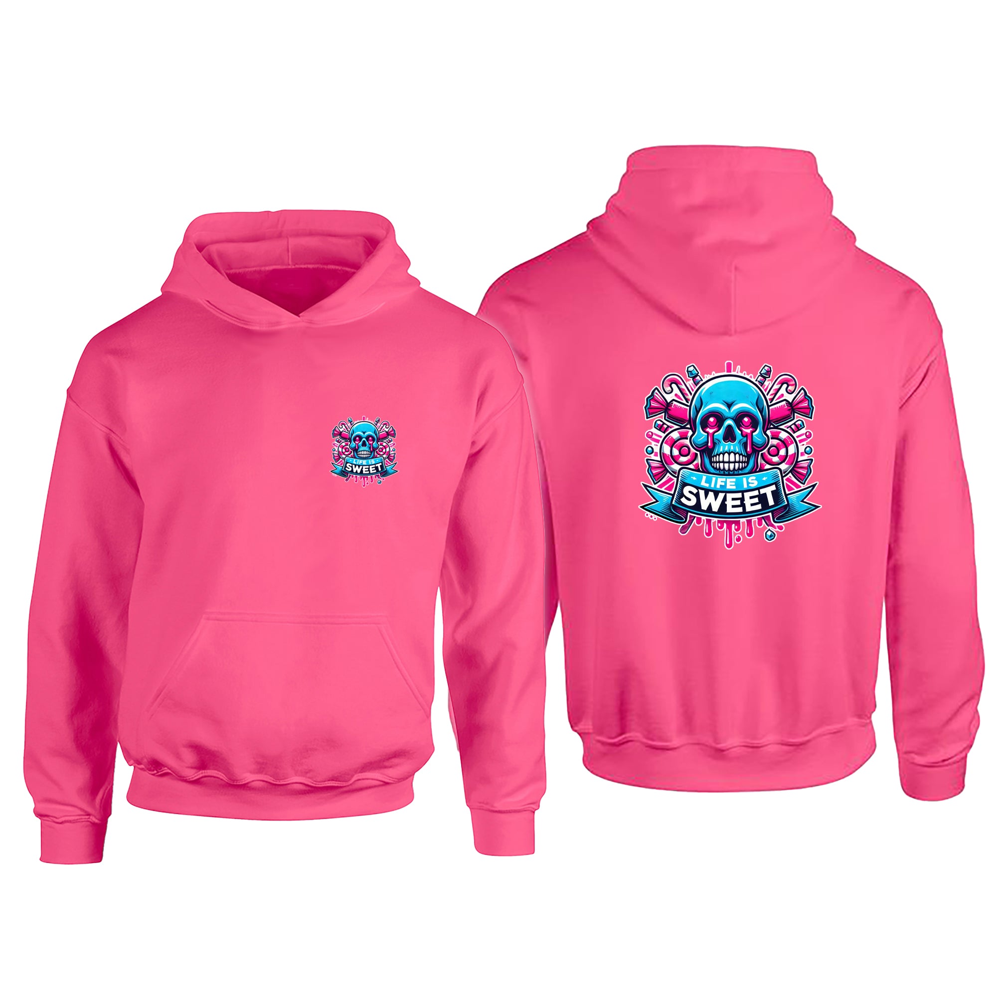 Candy Cabs Life Is Sweet 'Skull' (Sweets) Children's Hoodie