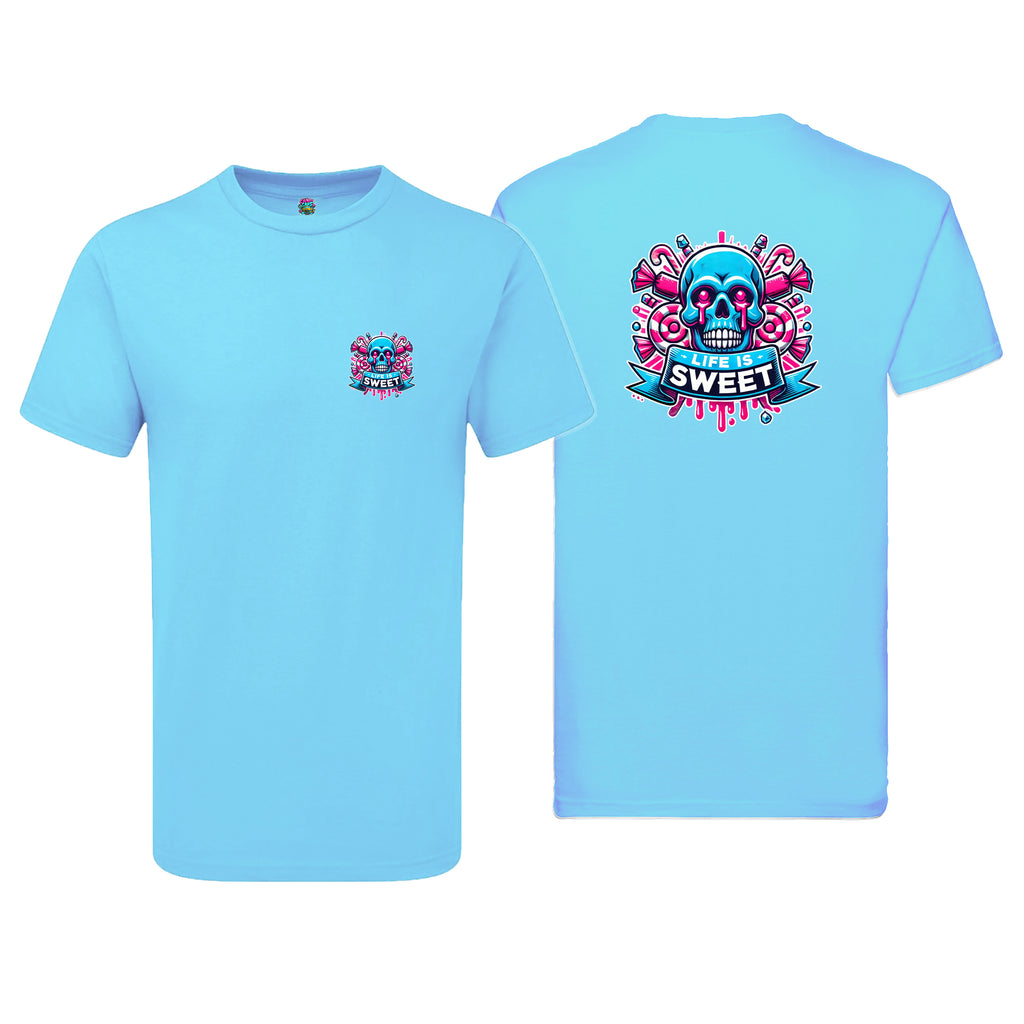 Candy Cabs Life Is Sweet 'Skull' (Sweets) Men's Tshirt