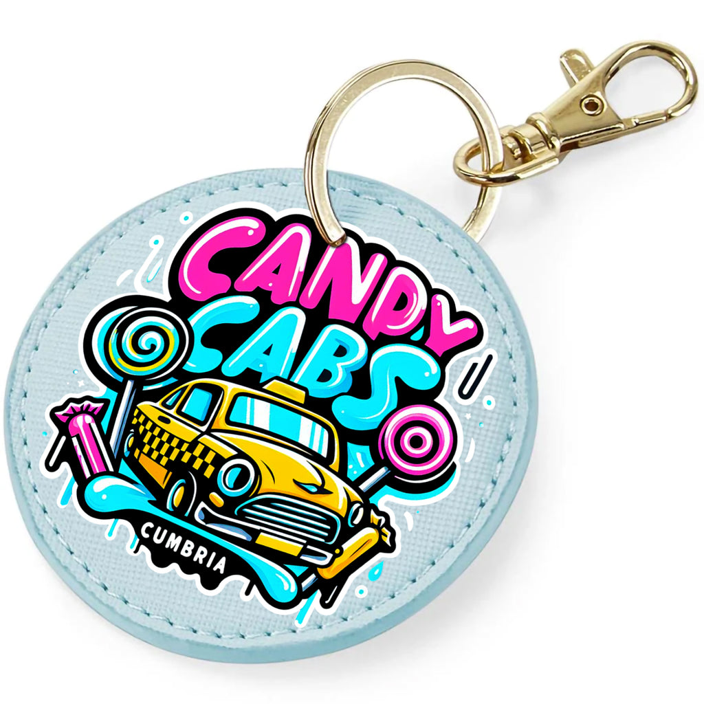 Candy Cabs Cumbria Keyring Bag Charm