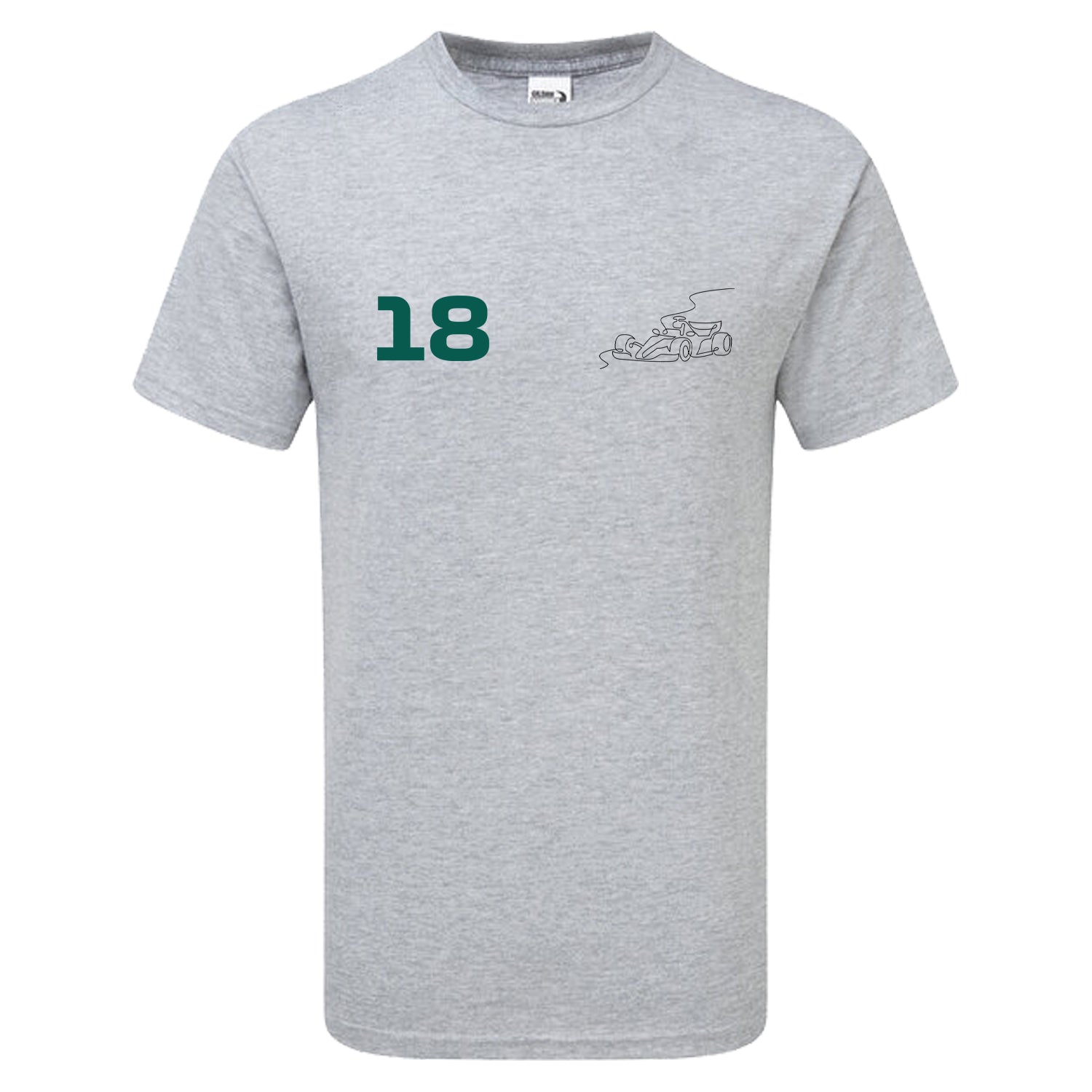 Race Car Driver 18 Pocket Abstract Children's Tshirt