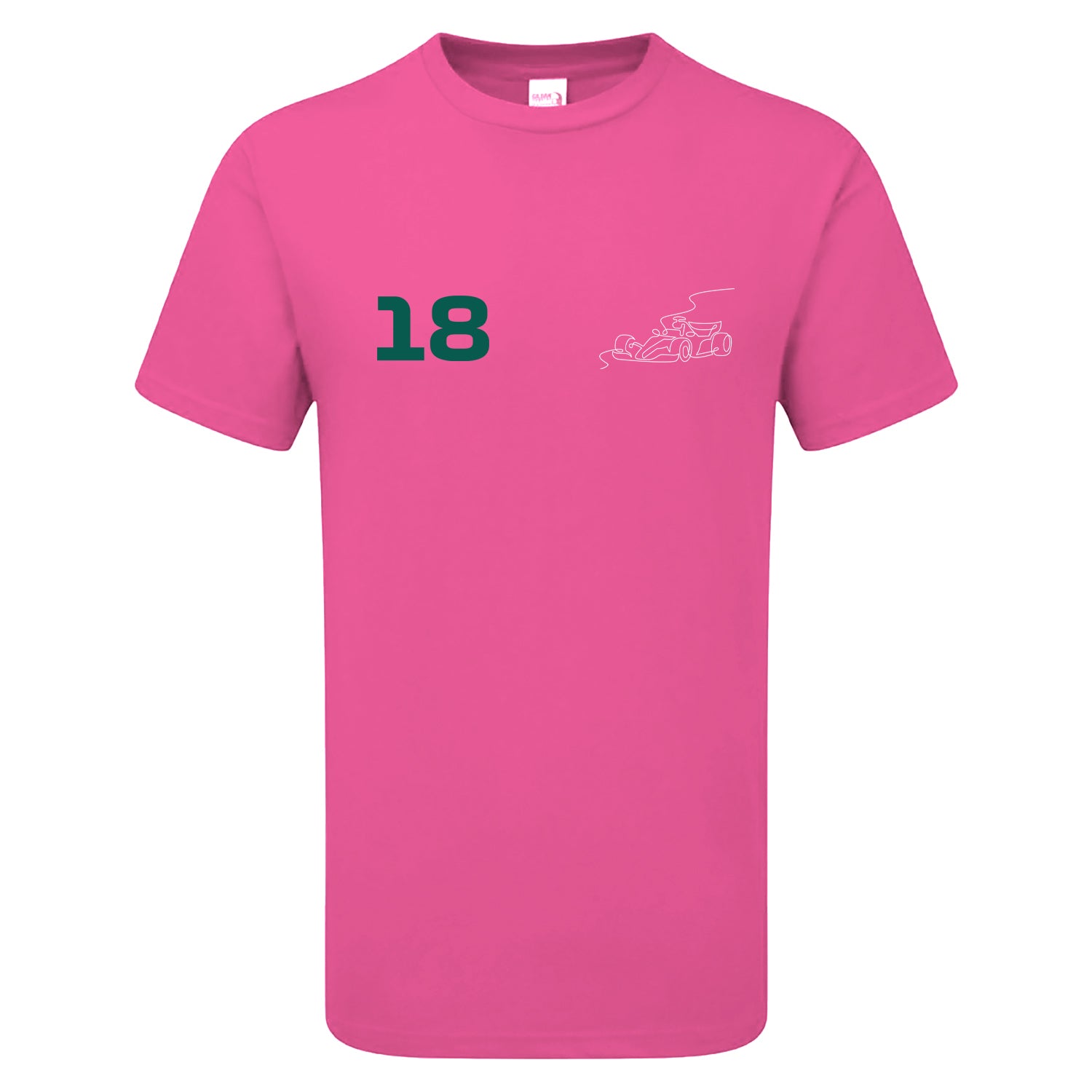 Race Car Driver 18 Pocket Abstract Children's Tshirt