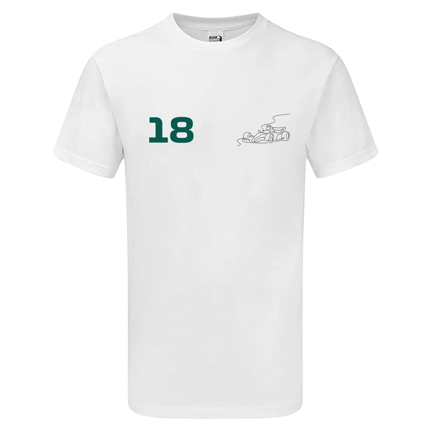 Race Car Driver 18 Pocket Abstract Children's Tshirt
