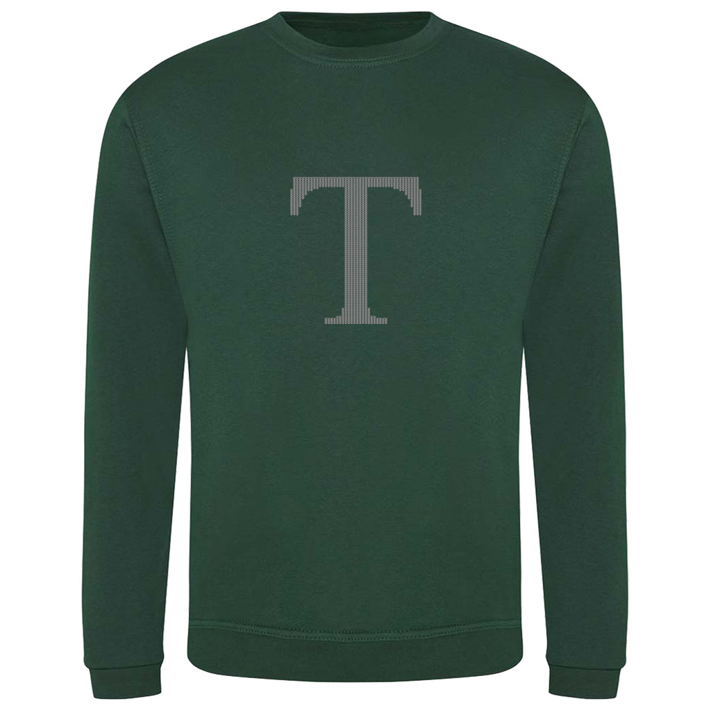 Mrs Weasley's Bottle Green Children's Christmas Jumper Sweatshirt