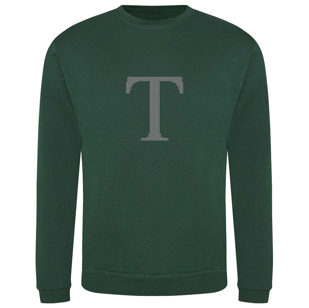 Mrs Weasley's Bottle Green Children's Christmas Jumper Sweatshirt