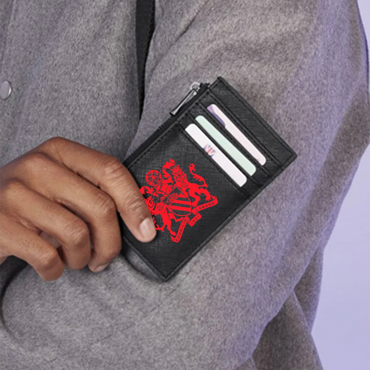 United Coat Of Arms Crest Card Holder
