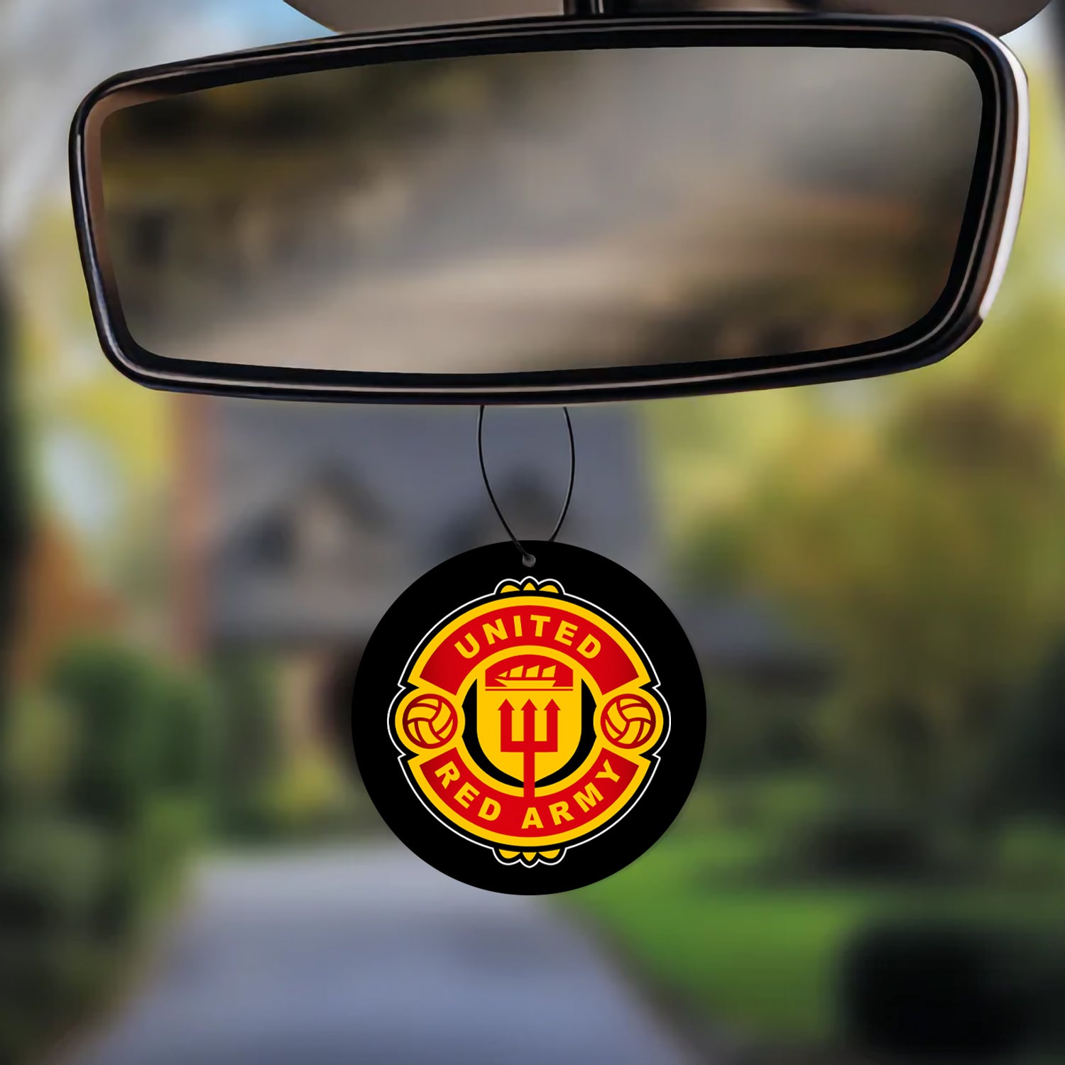 United Red Army Crest Air Freshener
