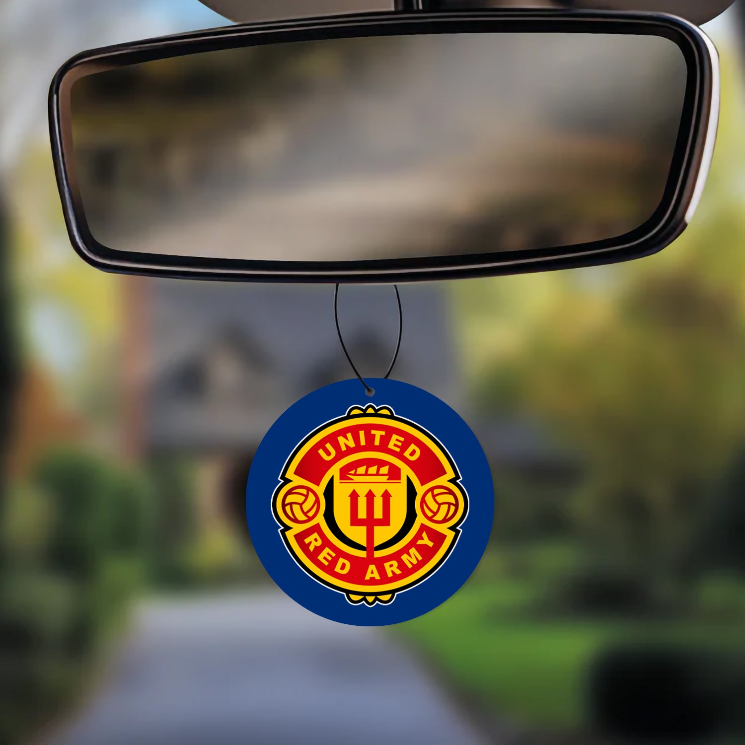 United Red Army Crest Air Freshener