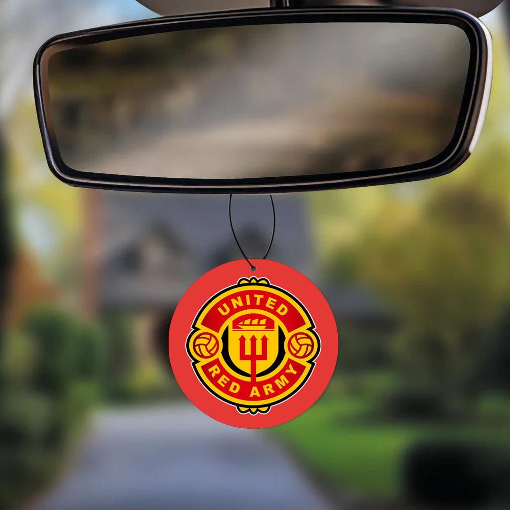 United Red Army Crest Air Freshener