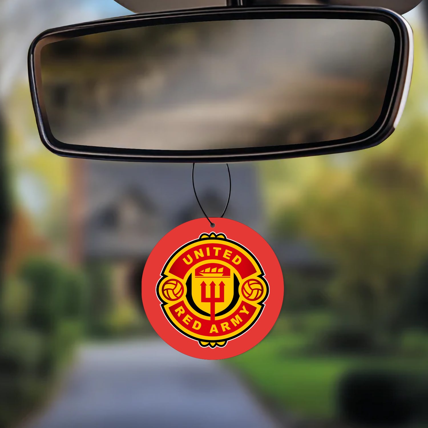 United Red Army Crest Air Freshener