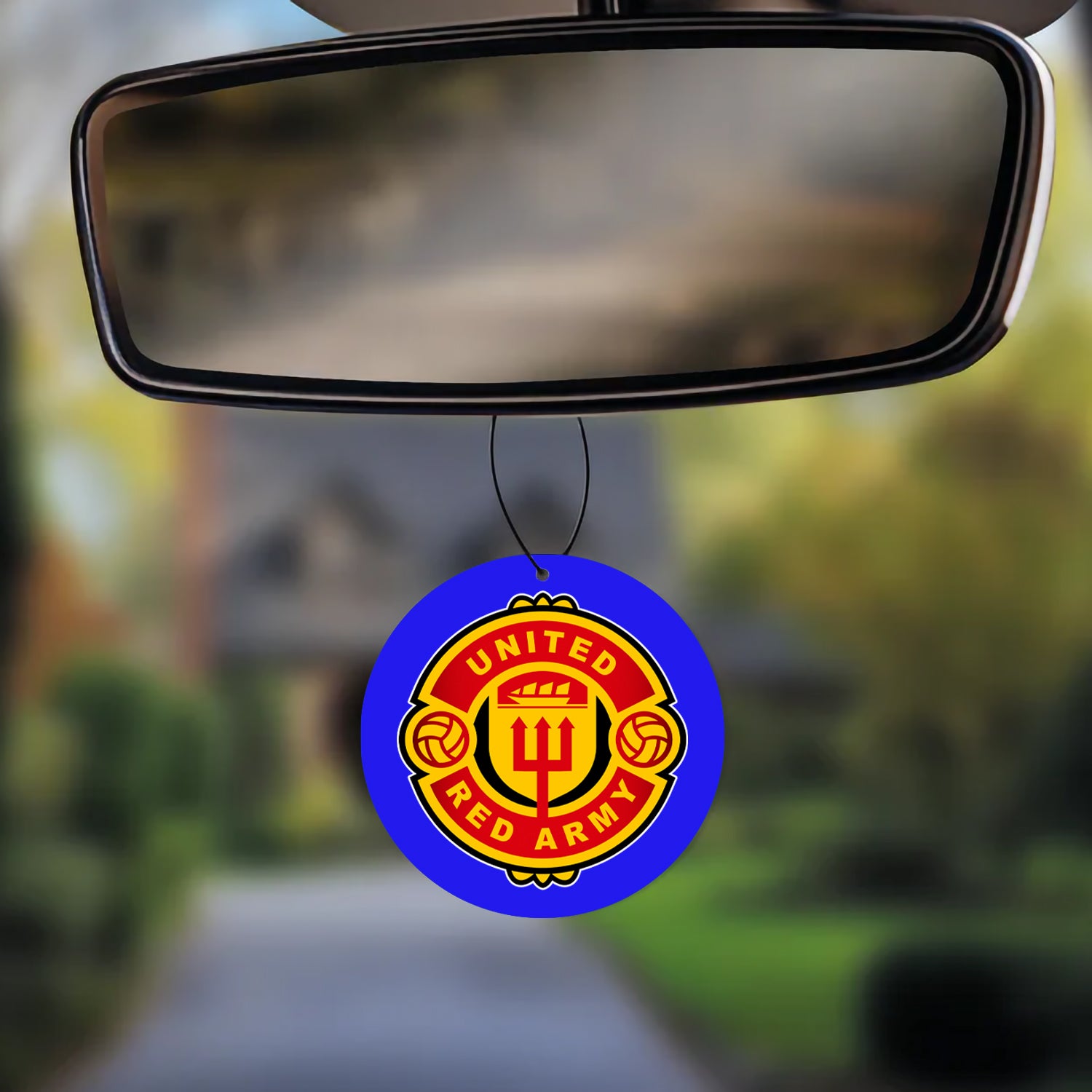 United Red Army Crest Air Freshener