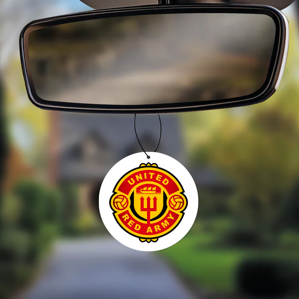 United Red Army Crest Air Freshener