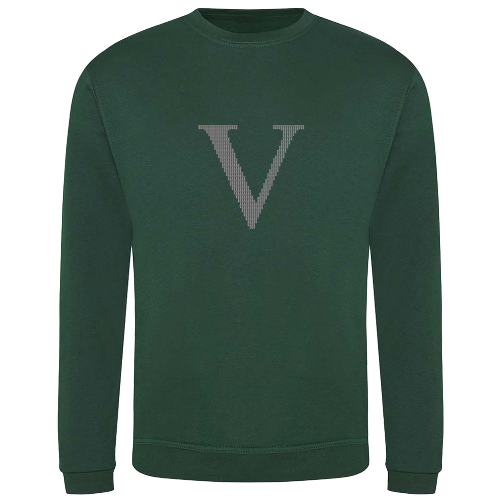 Mrs Weasley's Bottle Green Children's Christmas Jumper Sweatshirt