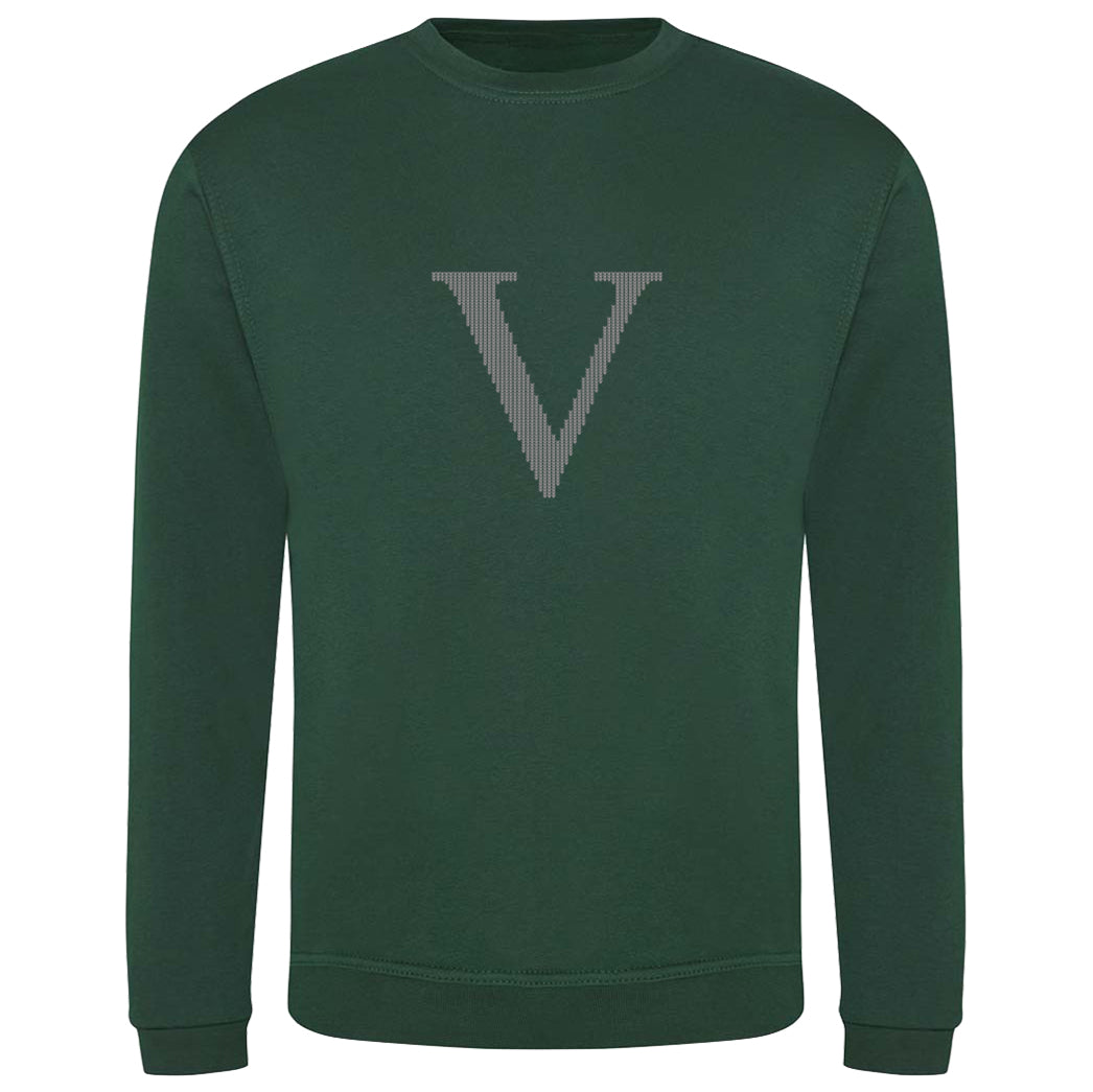Mrs Weasley's Bottle Green Children's Christmas Jumper Sweatshirt