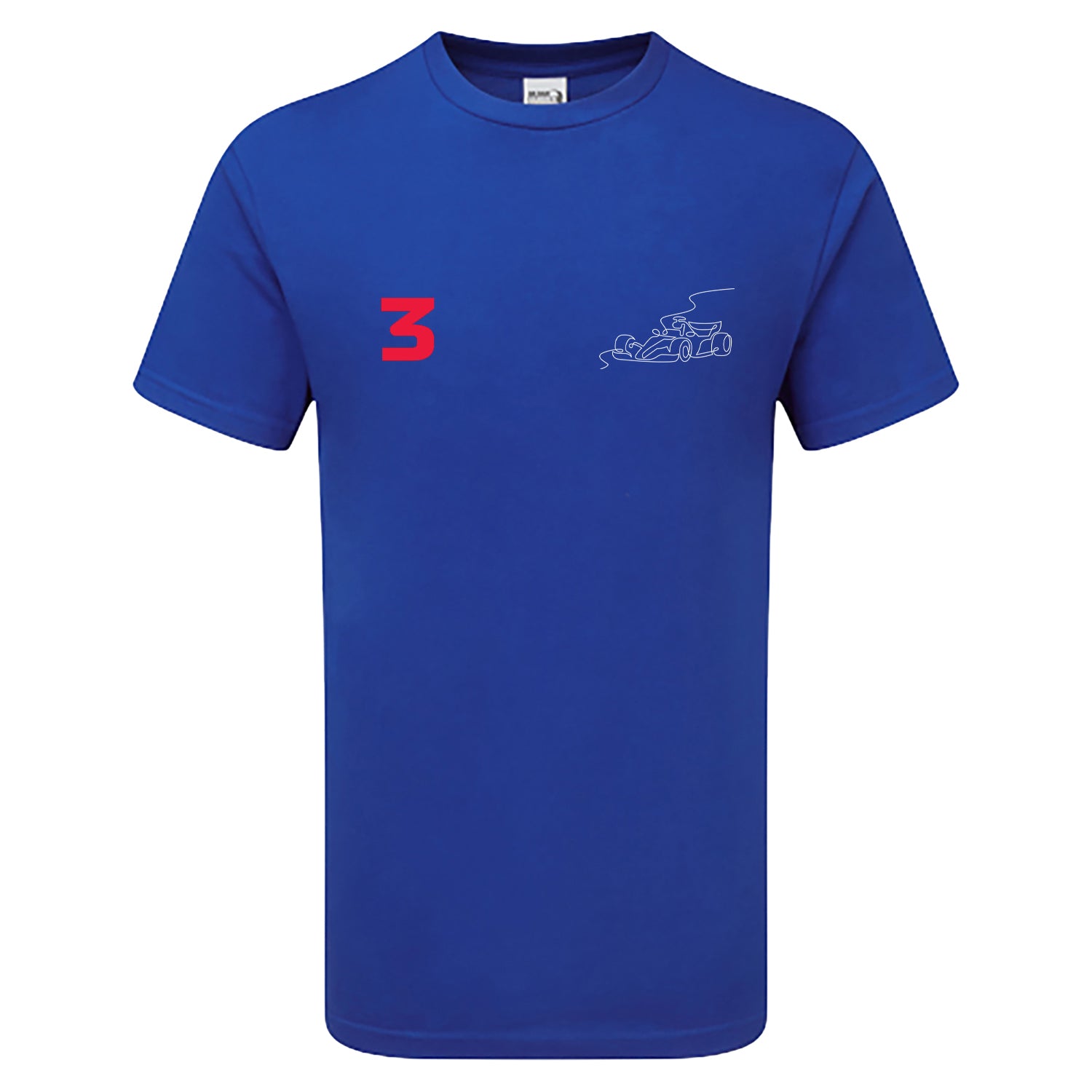 Race Car Driver 3 Pocket Abstract Children's Tshirt