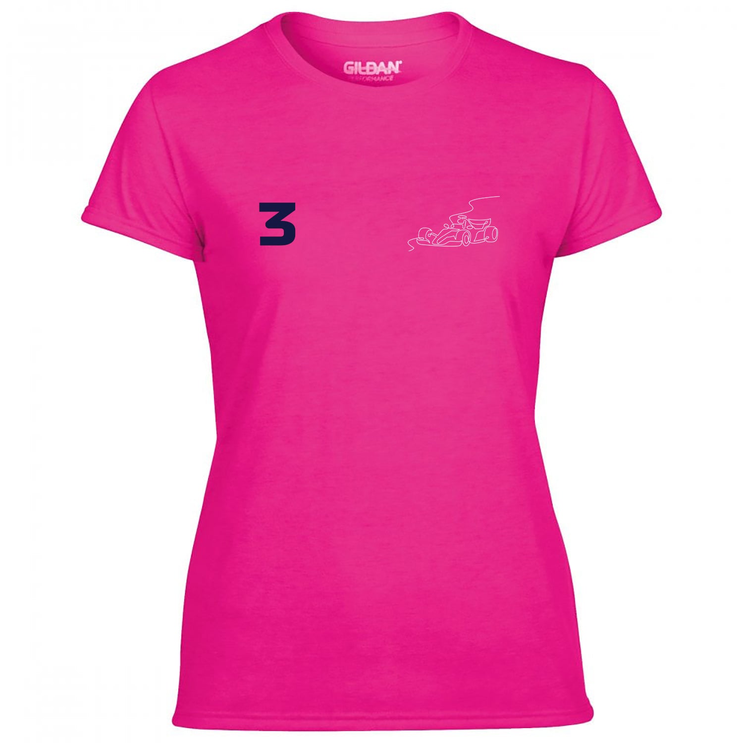 Race Car Driver 3 Pocket Abstract Women's Tshirt