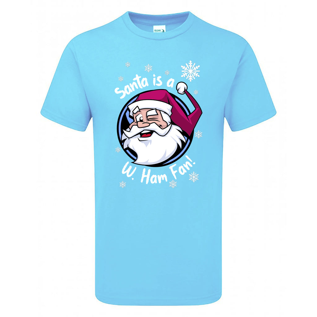 Santa Is A W. Ham Fan! Children's Tshirt